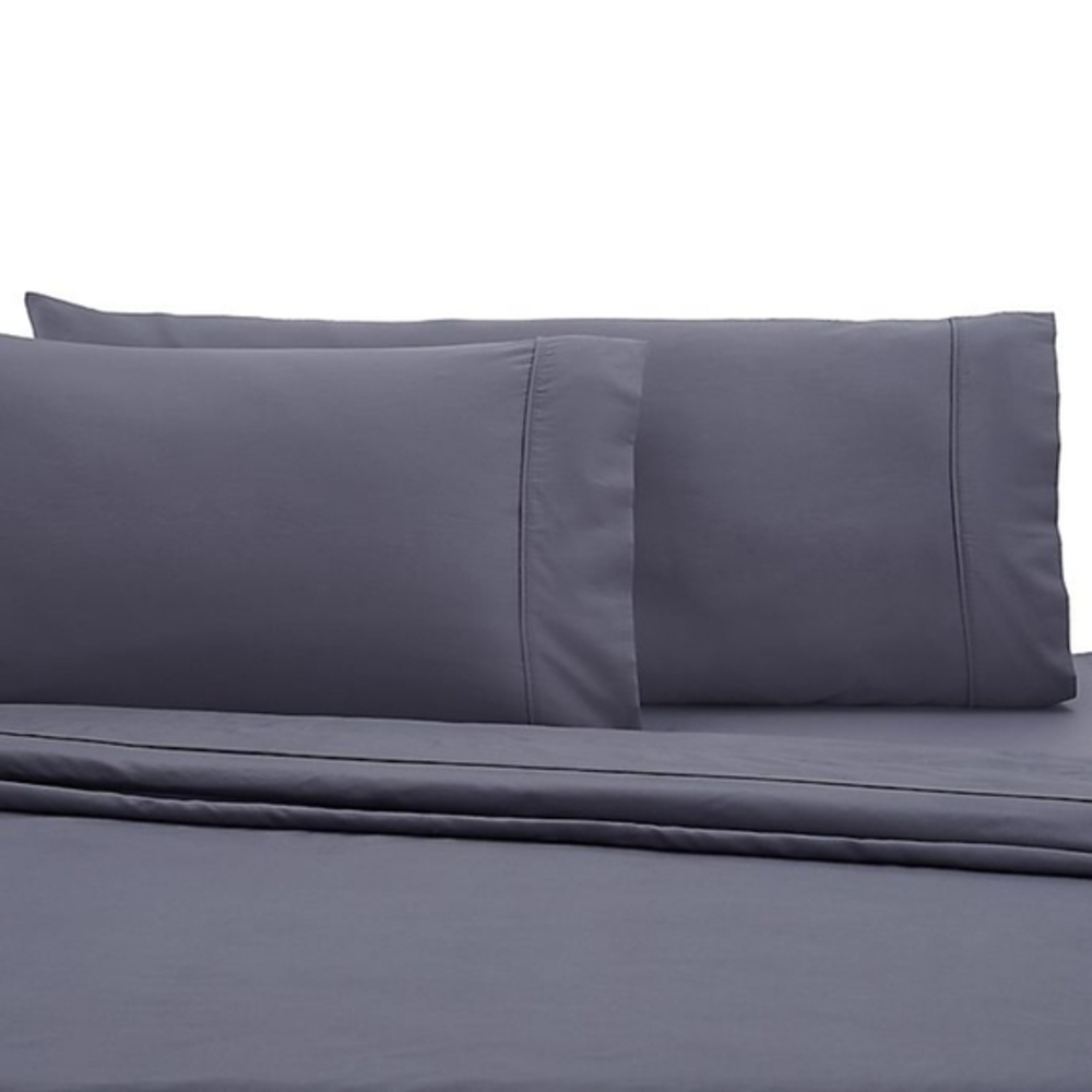 100% Egyptian Cotton 2 Pack Pillowcases Standard/Queen